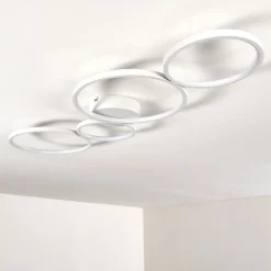 Plafonnier Rodekro Led Blanc, 1 Lumiere