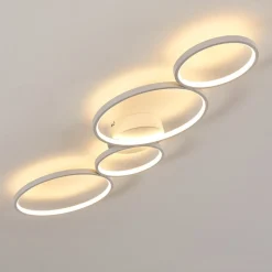 Plafonnier Rodekro Led Blanc, 1 Lumiere
