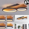Plafonnier Rodekro Led Ecru, Noir, 1 Lumiere