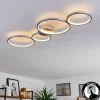 Plafonnier Rodekro Led Nickel Mat, 1 Lumiere