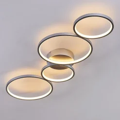 Plafonnier Rodekro Led Nickel Mat, 1 Lumiere