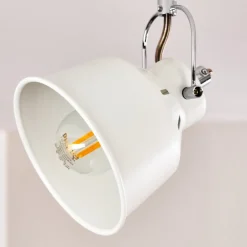 Plafonnier Safari Blanc, 4 Lumieres