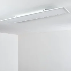 Plafonnier Salmi Led Blanc, 1 Lumiere