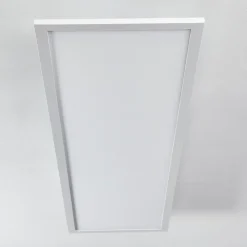 Plafonnier Salmi Led Blanc, 1 Lumiere