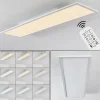 Plafonnier Salmi Led Blanc, 1 Lumiere, Telecommandes