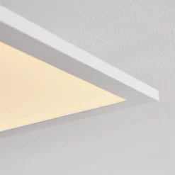 Plafonnier Salmi Led Blanc, 1 Lumiere, Telecommandes