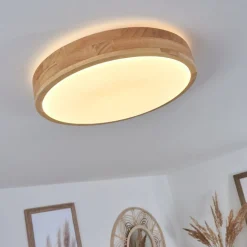 Plafonnier Samaira Led Blanc, 1 Lumiere