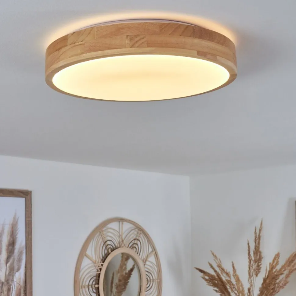 Plafonnier Samaira Led Blanc, 1 Lumiere