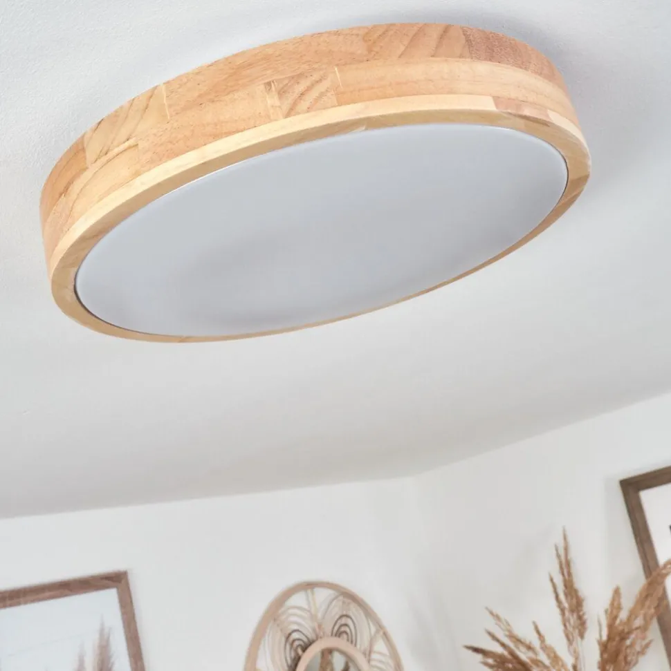 Plafonnier Samaira Led Blanc, 1 Lumiere