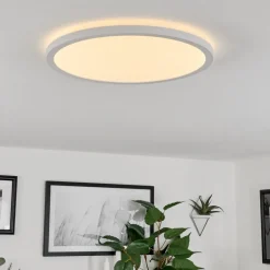 Plafonnier Sasinhosa Led Blanc, 1 Lumiere, Telecommandes