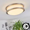 Plafonnier Sora Led Blanc, 1 Lumiere
