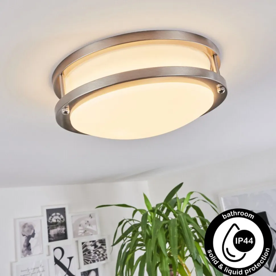 Plafonnier Sora Led Blanc, 1 Lumiere