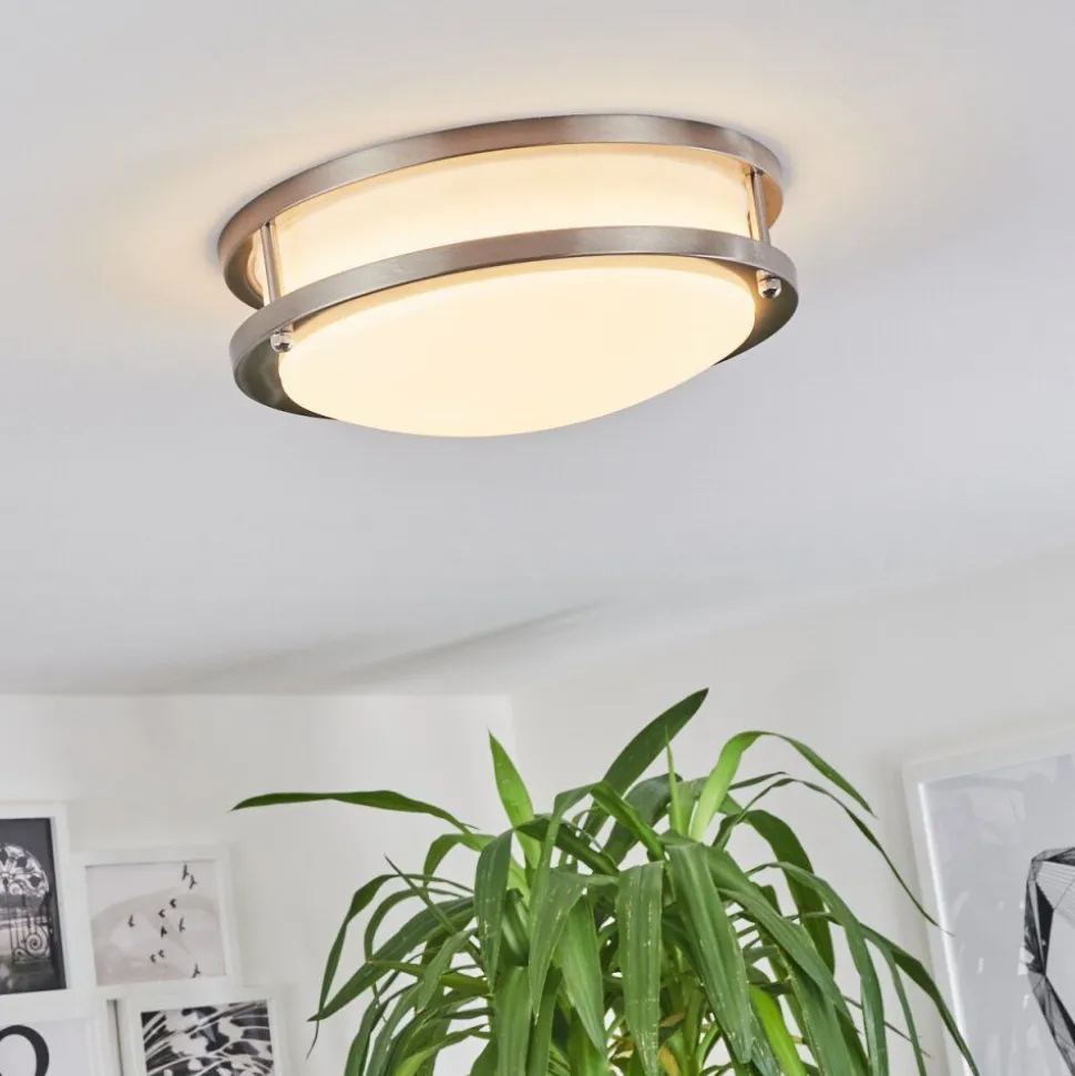 Plafonnier Sora Led Blanc, 1 Lumiere
