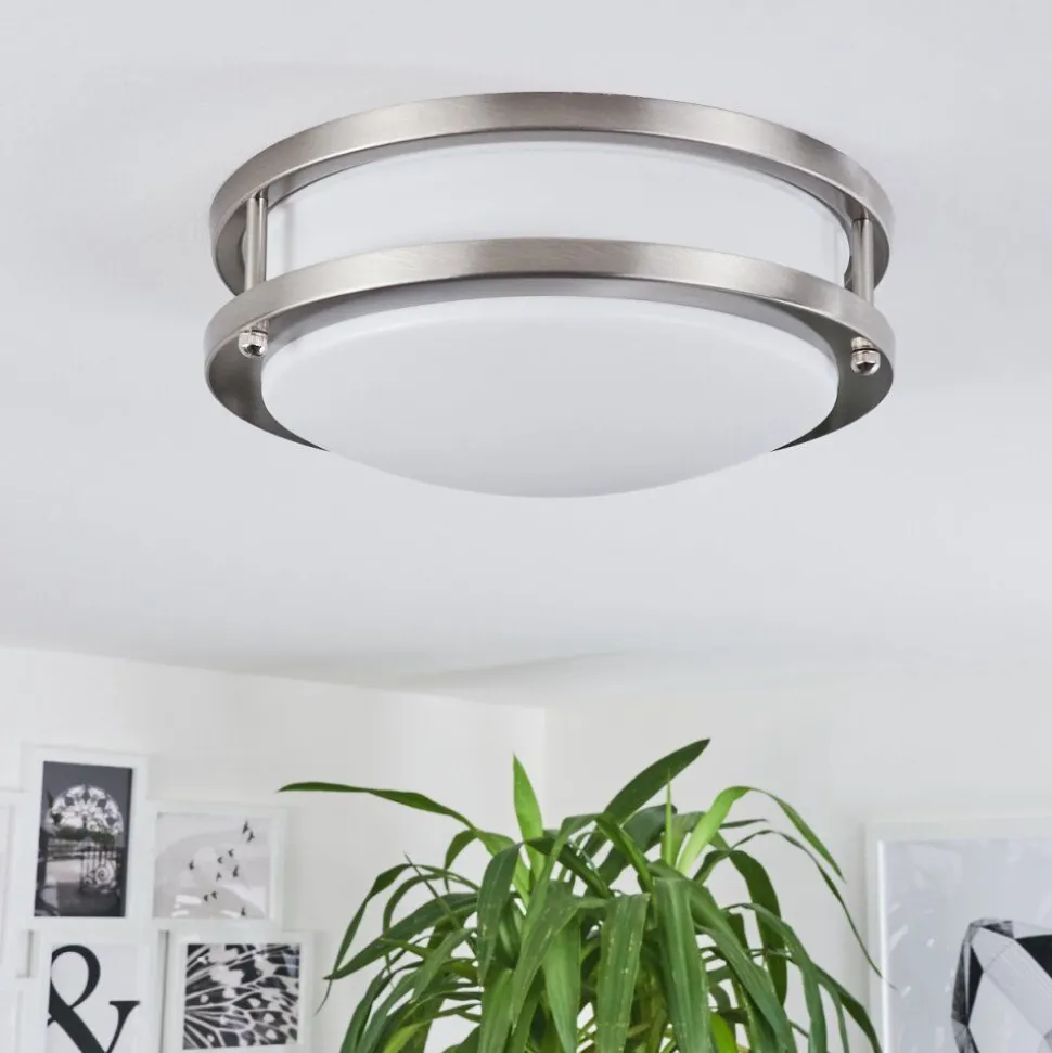 Plafonnier Sora Led Blanc, 1 Lumiere