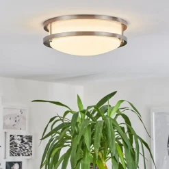 Plafonnier Sora Led Blanc, 1 Lumiere