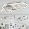 Plafonnier Sorte Led Nickel Mat, 1 Lumiere