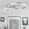 Plafonnier Sorte Led Nickel Mat, 1 Lumiere