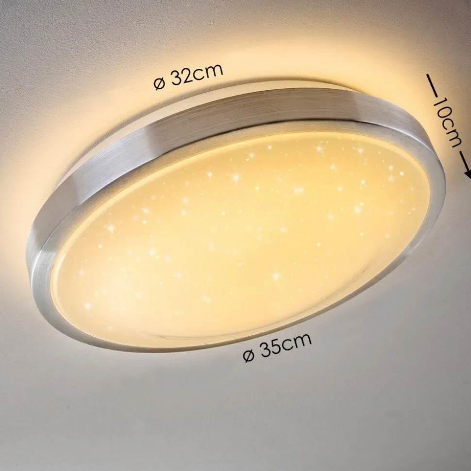Plafonnier Star Led Blanc, 1 Lumiere