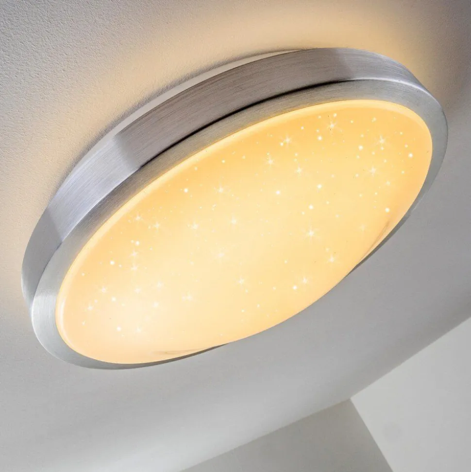 Plafonnier Star Led Blanc, 1 Lumiere