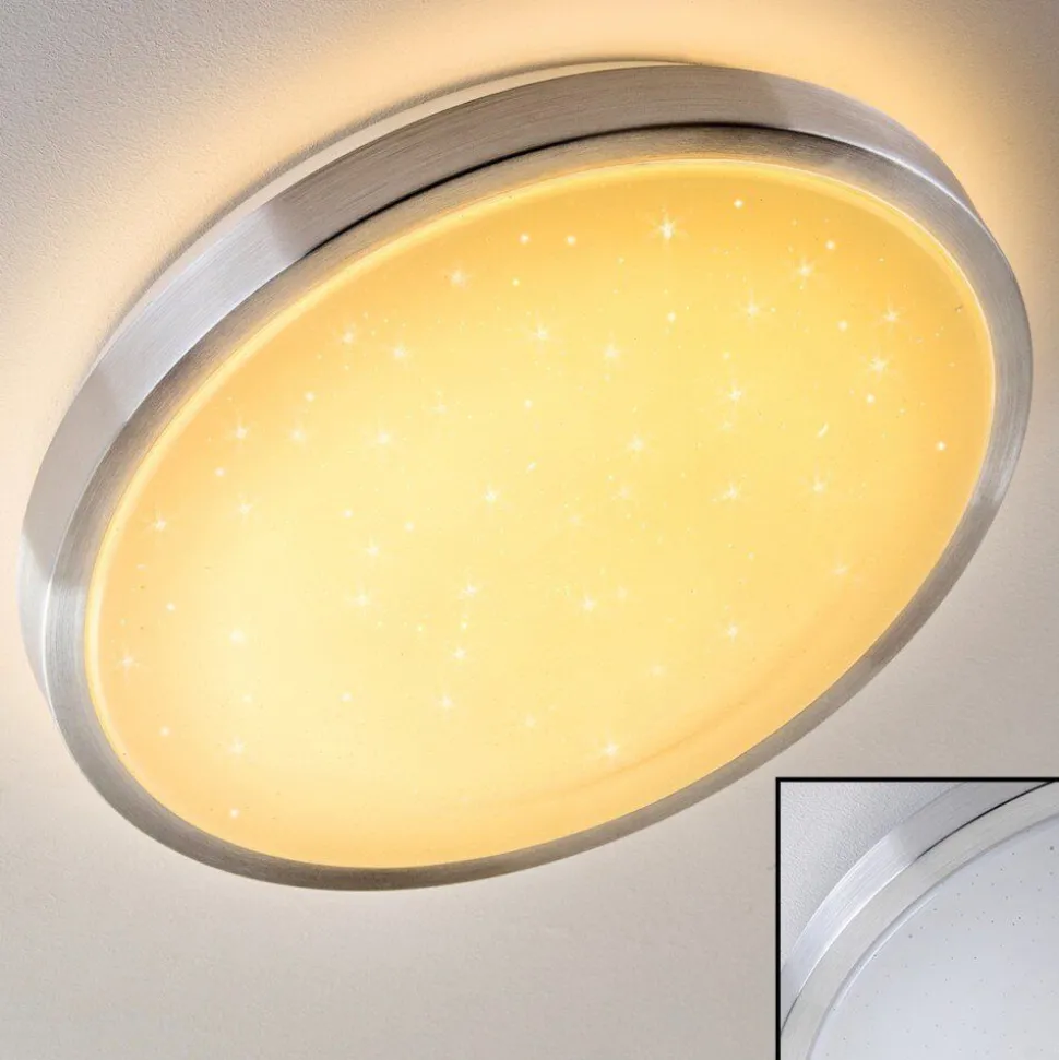 Plafonnier Star Led Blanc, 1 Lumiere