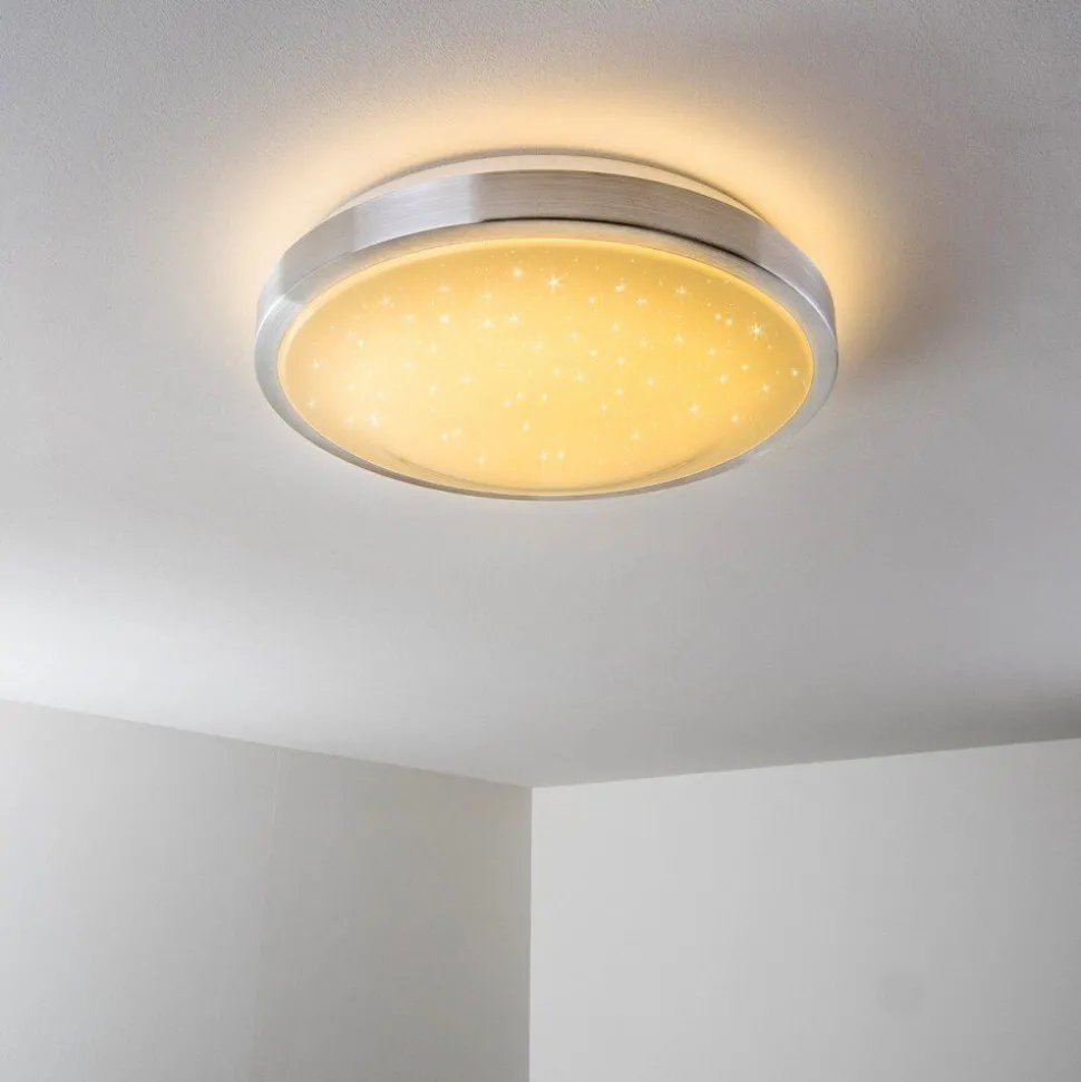 Plafonnier Star Led Blanc, 1 Lumiere