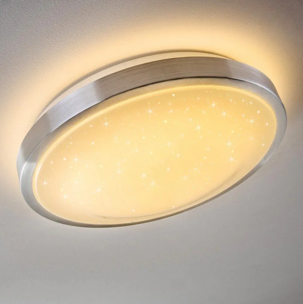 Plafonnier Star Led Blanc, 1 Lumiere