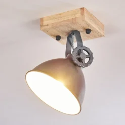 Plafonnier Svanfolk Bleu, Brun, Gris, Blanc, 1 Lumiere