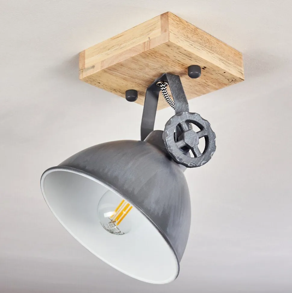 Plafonnier Svanfolk Bleu, Brun, Gris, Blanc, 1 Lumiere
