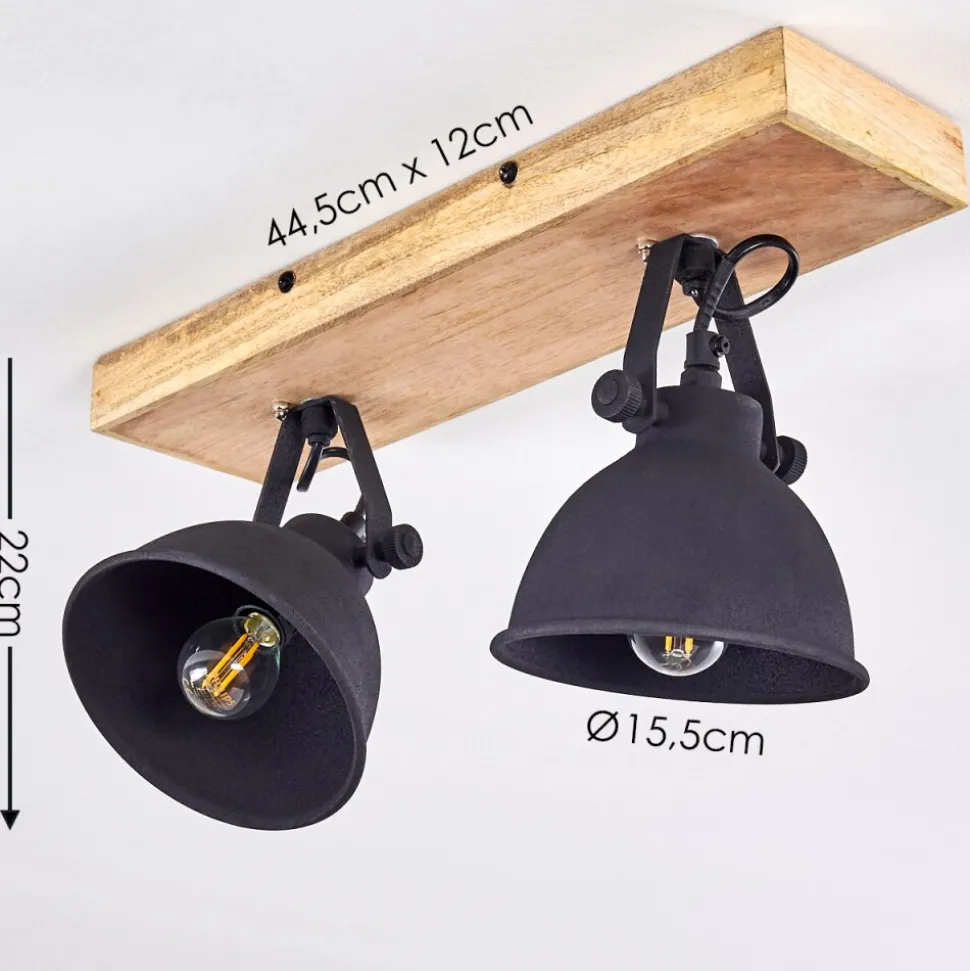 Plafonnier Svanfolk Bois Clair, 2 Lumieres