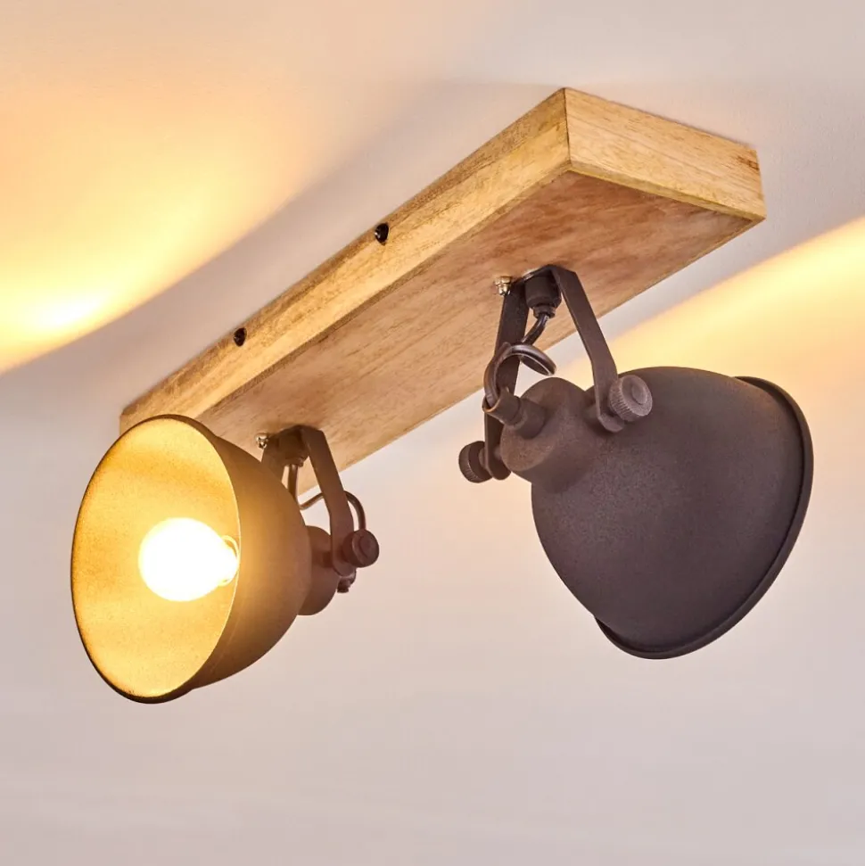 Plafonnier Svanfolk Bois Clair, 2 Lumieres