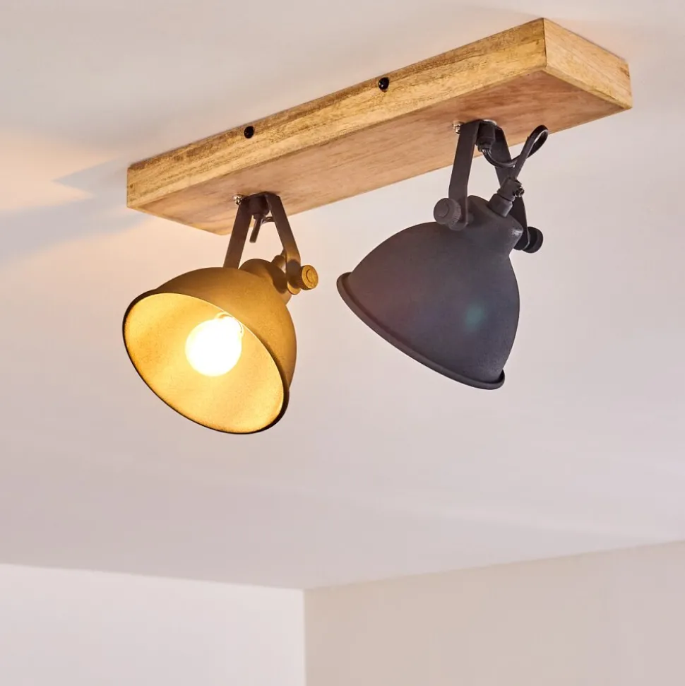 Plafonnier Svanfolk Bois Clair, 2 Lumieres