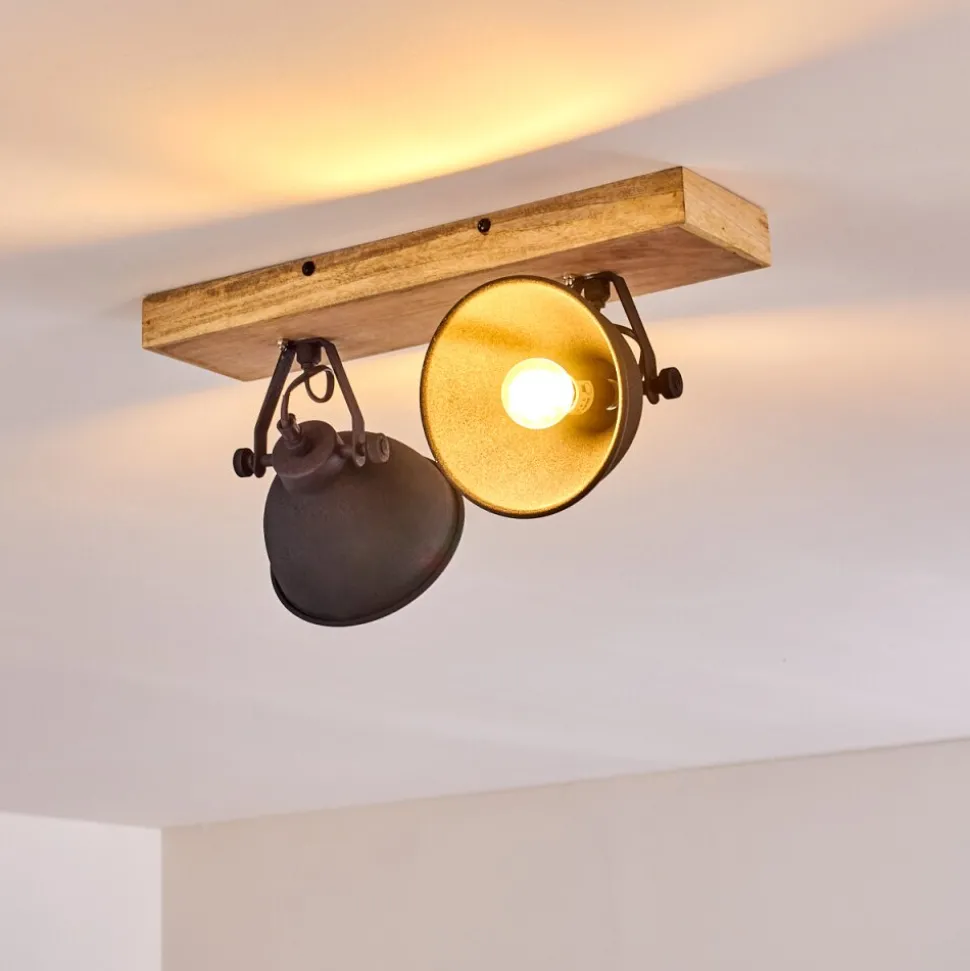 Plafonnier Svanfolk Bois Clair, 2 Lumieres