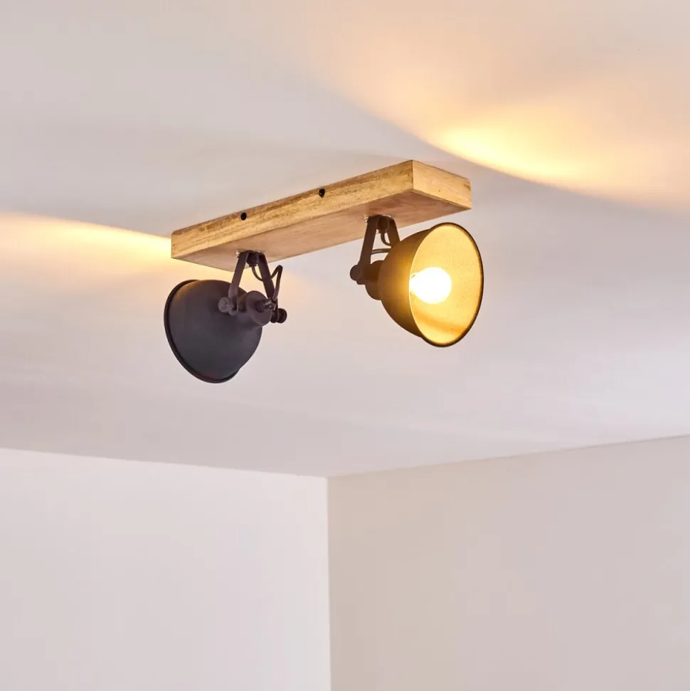 Plafonnier Svanfolk Bois Clair, 2 Lumieres