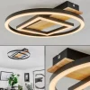 Plafonnier Taboneira Led Ecru, Noir, Blanc, 1 Lumiere
