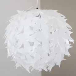 Plafonnier Tavani Blanc, 1 Lumiere