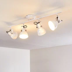 Plafonnier Tina Blanc, 4 Lumieres