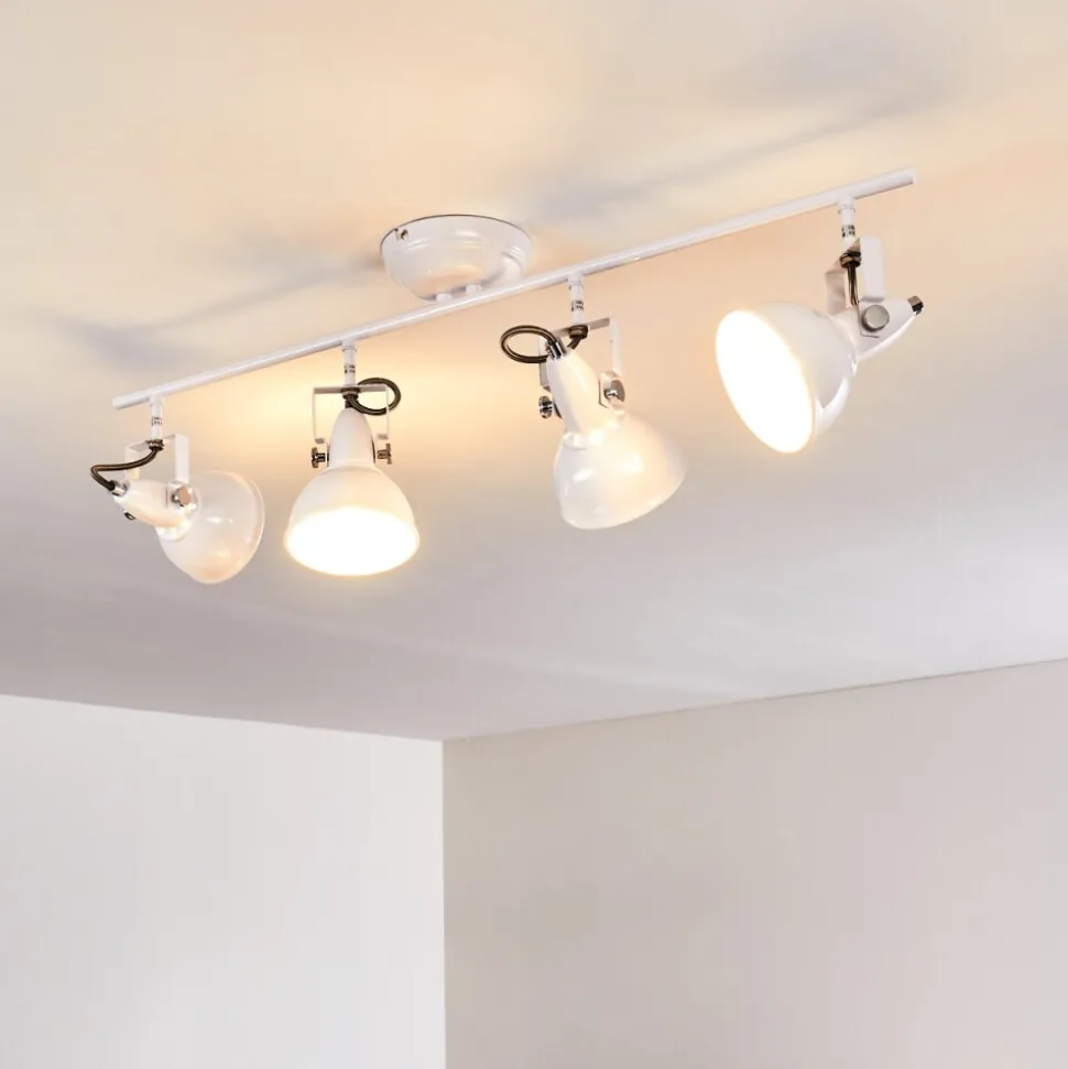 Plafonnier Tina Blanc, 4 Lumieres