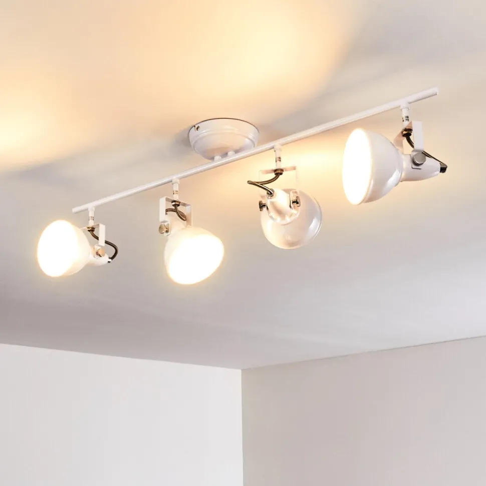 Plafonnier Tina Blanc, 4 Lumieres