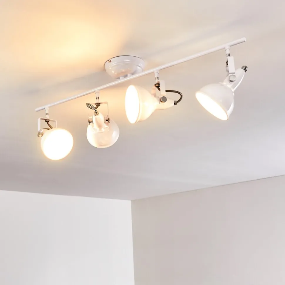 Plafonnier Tina Blanc, 4 Lumieres