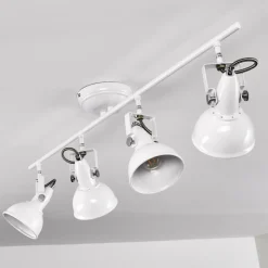 Plafonnier Tina Blanc, 4 Lumieres