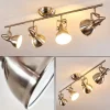 Plafonnier Tina Nickel Mat, 4 Lumieres