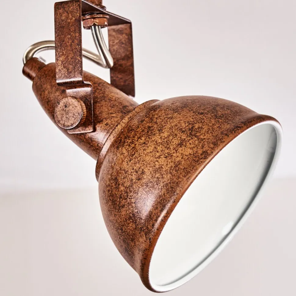Plafonnier Tina Rouille, 2 Lumieres