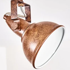 Plafonnier Tina Rouille, 4 Lumieres