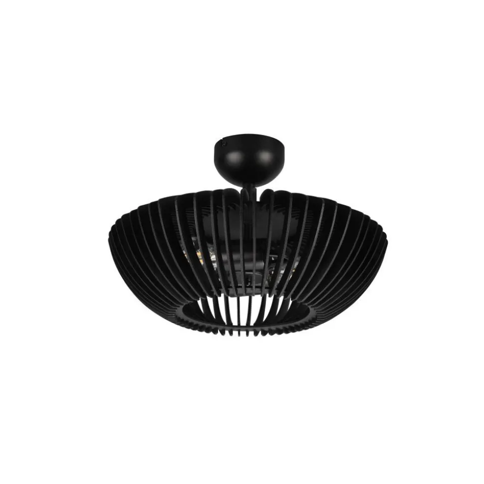 Plafonnier Trio Colino Noir, 2 Lumieres