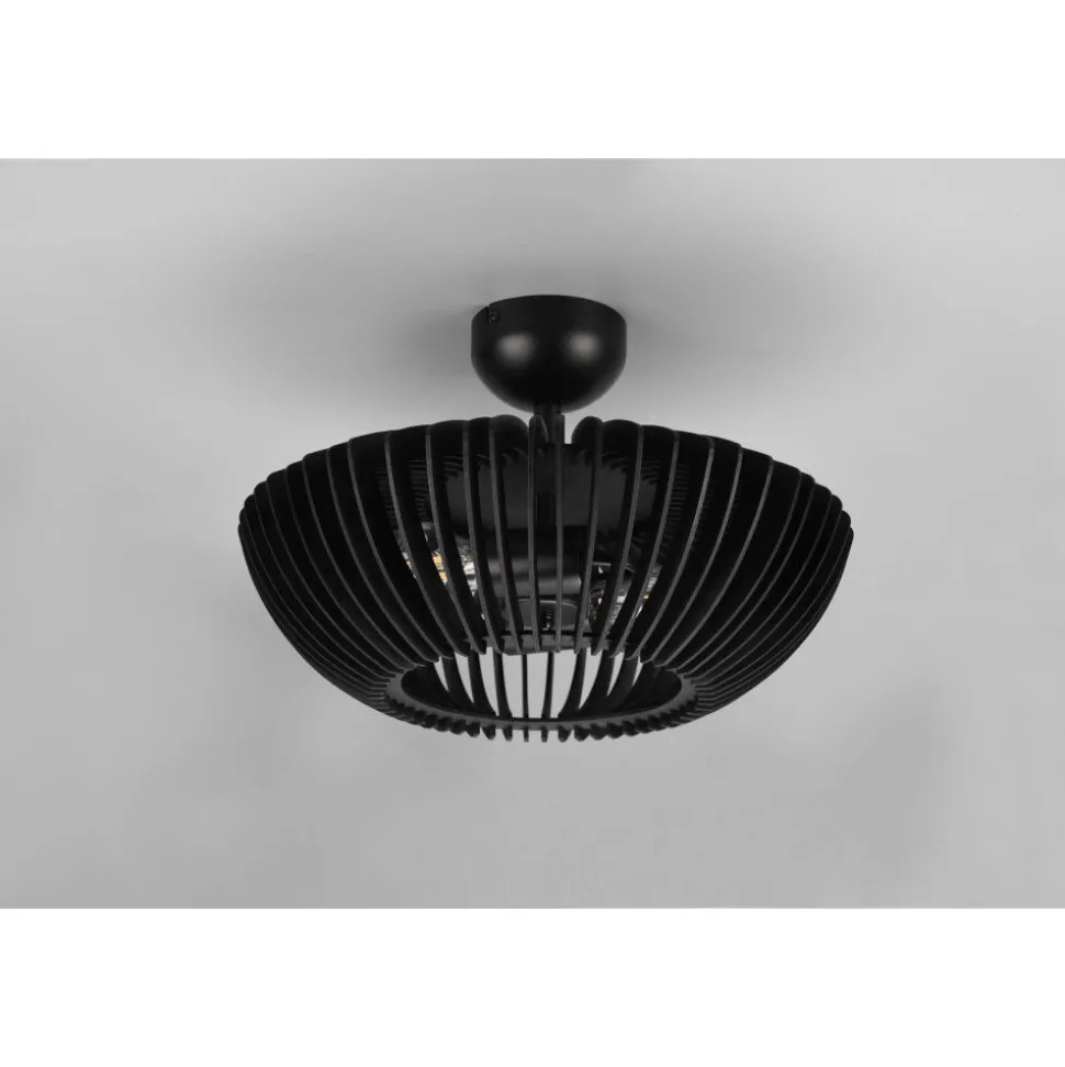 Plafonnier Trio Colino Noir, 2 Lumieres