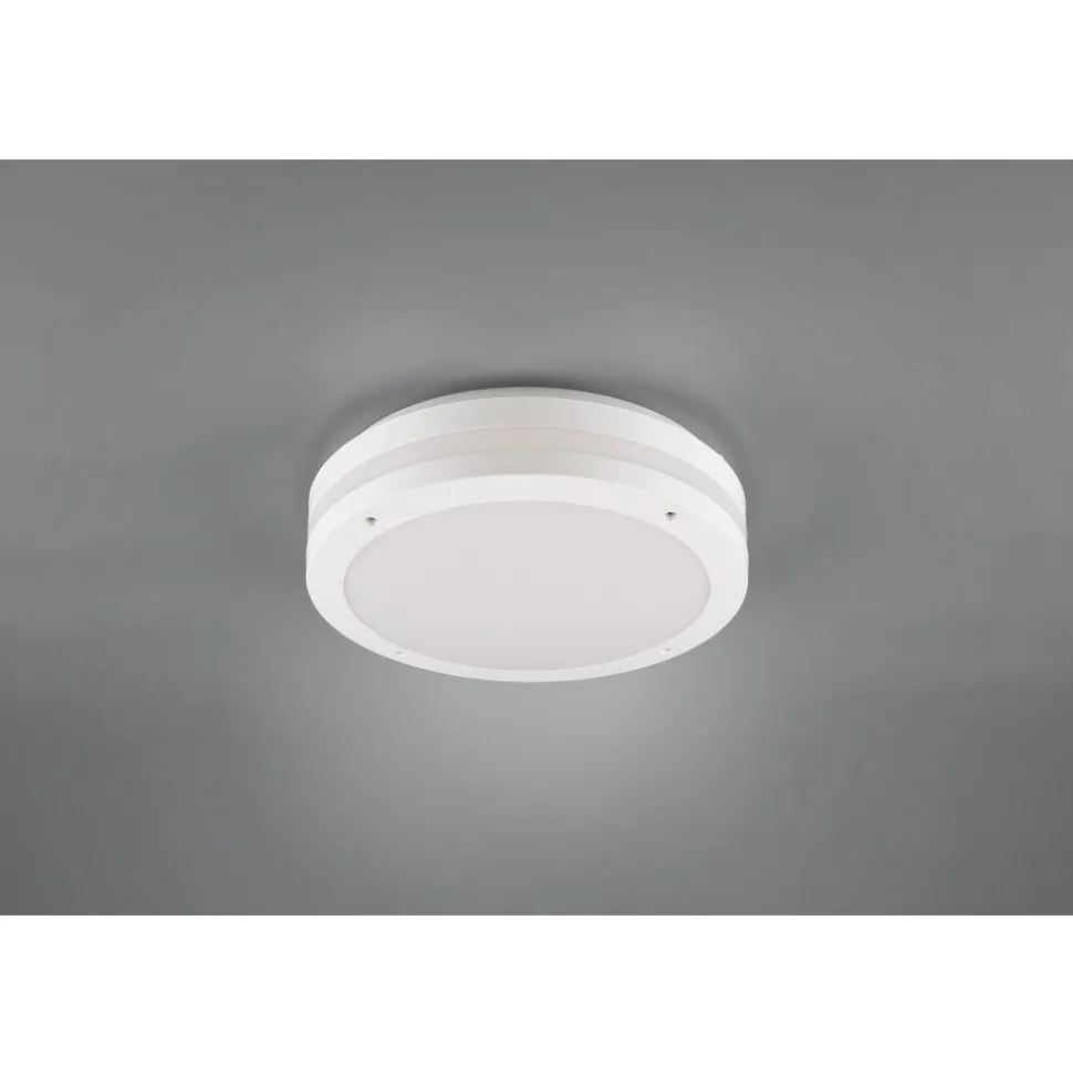 Plafonnier Trio Piave Led Blanc, 1 Lumiere, Detecteur De Mouvement