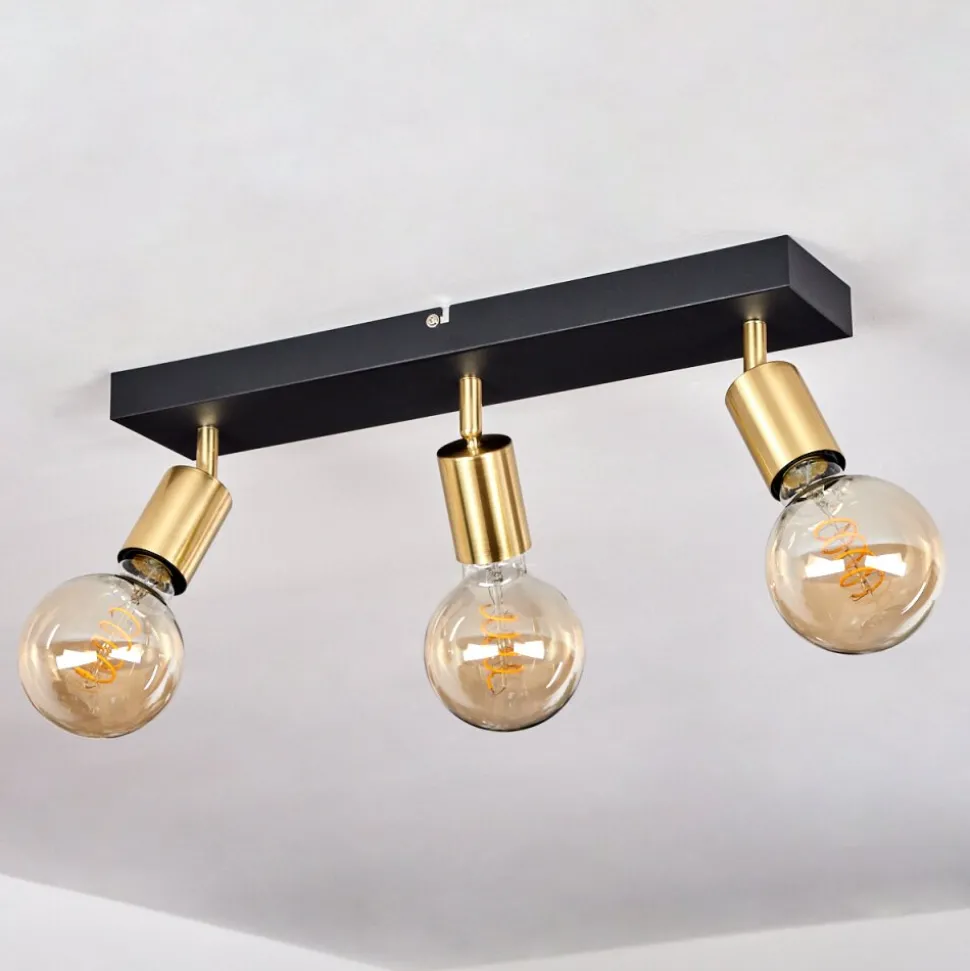 Plafonnier Tulla Noir, 3 Lumieres