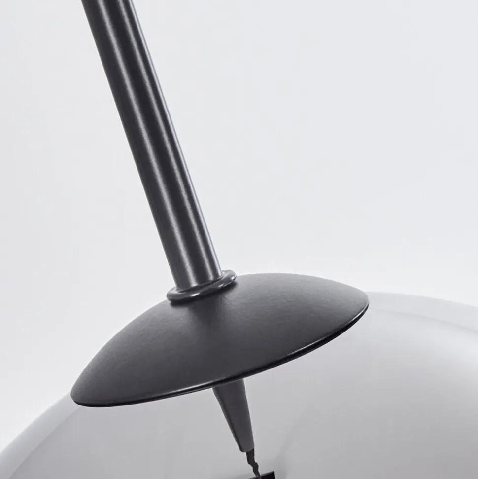 Plafonnier Verre 20 Cm Koyoto Chrome, Fume, 3 Lumieres