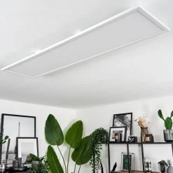 Plafonnier Vex Led Blanc, 1 Lumiere, Telecommandes