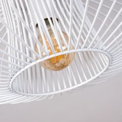 Plafonnier Wemude Blanc, 1 Lumiere